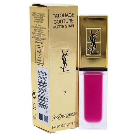 rose ink ysl|ysl tattoo couture lip stain.